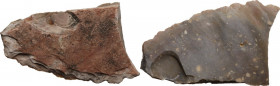 Neolithic stone chisel. 8.2 x 5 cm. Stone age, Europe (?).