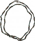 Necklace made of beads, modern closing. Length 69 cm Egypt, 4th-3rd century BC.