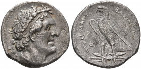 PTOLEMAIC KINGS OF EGYPT. Ptolemy I Soter, 305-282 BC. Tetradrachm (Silver, 27 mm, 13.14 g, 1 h), Alexandria, circa 294-282. Diademed head of Ptolemy ...