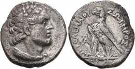 PTOLEMAIC KINGS OF EGYPT. Ptolemy VI Philometor, first reign, 180-164 BC. Tetradrachm (Silver, 27 mm, 10.82 g, 12 h), uncertain mint on Cyprus (Arsino...