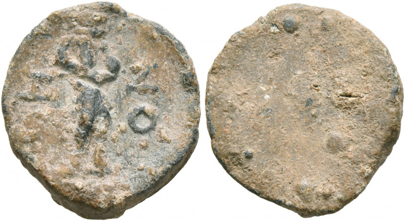 ASIA MINOR. Uncertain. 2nd-3rd centuries. Tessera (Lead, 16 mm, 2.44 g). NO-MH F...