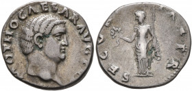 Otho, 69. Denarius (Silver, 19 mm, 3.44 g, 5 h), Rome, 15 January-16 April 69. [IMP] M OTHO CAESAR AVG TR P Bare head of Otho to right. Rev. SECVRITAS...