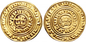 CRUSADERS. Latin Kingdom of Jerusalem. Imitation Bezants, 11th-12th centuries. Bezant (Gold, 22 mm, 3.77 g, 12 h), imitating a dinar of the Fatimid ca...