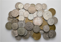 A lot containing 64 silver and bronze coins. All: Russia. Fine to extremely fine. LOT SOLD AS IS, NO RETURNS. 64 coins in lot.

From the collection ...
