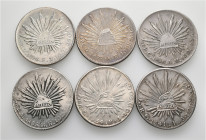 A lot containing 6 silver coins. All: Mexico. Fine to very fine. LOT SOLD AS IS, NO RETURNS. 6 coins in lot.


From the collection of a Swiss schol...