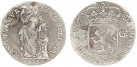 Bataafse Republiek (1795-1806) - Gelderland - 1 Gulden 1795 (Sch. 89 / Delm. 1178) - ZF