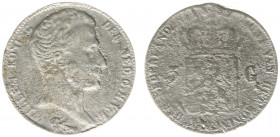 Koninkrijk NL Willem I (1815-1840) - 3 Gulden 1832 - wrsch. contemporaine vervalsing gegoten van tin/lood zonder randschrift