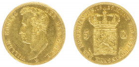 Koninkrijk NL Willem I (1815-1840) - 5 Gulden 1827 U (Sch. 196) - PR+