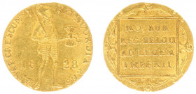 Koninkrijk NL Willem I (1815-1840) - Gouden Dukaat 1828 U (Sch. 212) - ZF