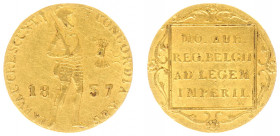 Koninkrijk NL Willem I (1815-1840) - Gouden Dukaat 1837 (Sch. 221) - ZF