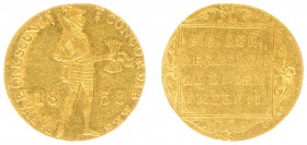 Koninkrijk NL Willem I (1815-1840) - Gouden Dukaat 1838 (Sch. 222) - ZF/PR