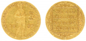 Koninkrijk NL Willem I (1815-1840) - Gouden Dukaat 1839 (Sch. 223) - ZF+