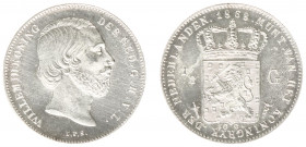 Koninkrijk NL Willem III (1849-1890) - ½ Gulden 1868 (Sch. 633) - UNC-