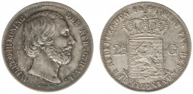 Koninkrijk NL Willem III (1849-1890) - 2½ Gulden 1849 (Sch. 575) - ZF+, mooie patina