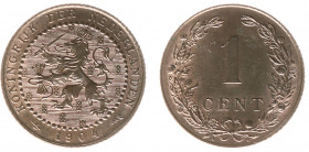Koninkrijk NL Wilhelmina (1890-1948) - 1 Cent 1904 (Sch. 972) - UNC