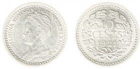 Koninkrijk NL Wilhelmina (1890-1948) - 10 Cent 1921 (Sch. 899) - PR/UNC