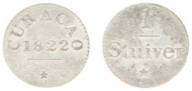 Overzeese Gebiedsdelen - Curaçao - 1 Stuiver 1822 (Scho. 1390) - PR