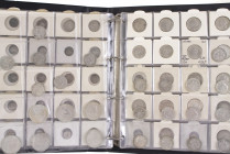 Album met vooroorlogse zilveren munten 10 cent tm 2½ gulden