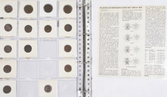 Verzorgde jaartalverzameling Ned. Indië vanaf 1790 met diverse munten in mooie kwaliteit