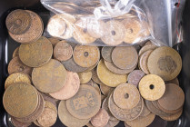 Doosje munten Ned. Indië tussen ½ cent en 2½ cent