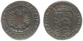 Rekenpenningen / Jetons - 1613 - Rekenpenning Leeuwarden 'Aansporing tot eendracht / Eenheid der Friezen' (Dugn.3700, verg. vLoonII.p43, vOrden117) - ...