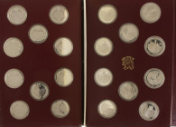 Netherlands - Collectie penningen 'Geschiedenis der Nederlanden in Penningen' in 2 albums: 100 penningen à 20 gram sterling zilver (totaal 2000 gram z...