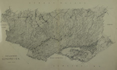Varia - Documenten - Landkaart 'Residentie Sumatra's O.K.' naar de schetskaart van de Topografische Inrichting te Batavia 1912 - de landstreek tussen ...