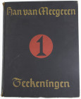 Varia - Literatuur - Algemeen - De Boer & Van Genderen Stort 'Han van Meegeren, Teekeningen I' - 's-Gravenhage 1941 - groot formaat 31 bladzijden, 50 ...