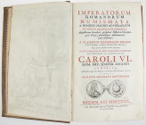 Varia - Literatuur - Antiek - F. Mezzabarba Birago 'Imperatorum Romanorum Numismata a Pompejo Magno ad Heraclium' Milaan 1730 - 624 bladzijden met fro...