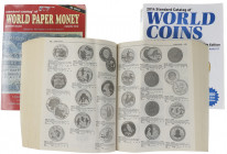 Varia - Literatuur - Buitenland - Doos met 7x Krause World Coins and Pick World Paper maney, diverse condities en uitgiftes