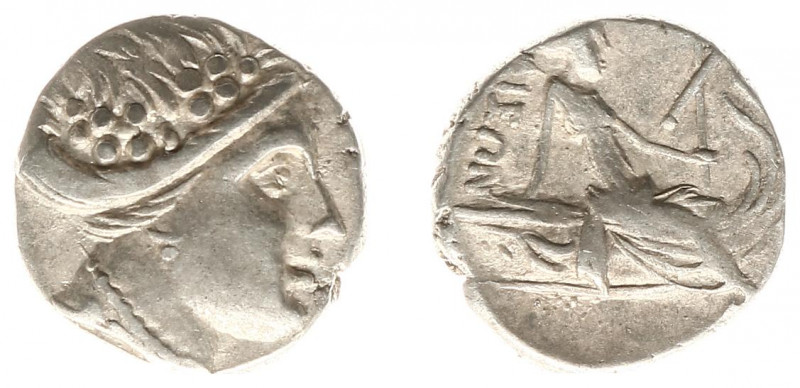 Illyria and Central Greece - Euboia - Histiaia - AR Tetrobol (3rd-2nd century BC...