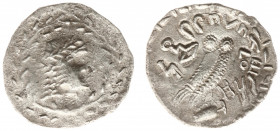 The East - Arabia - Arabia Felix / Himyarites - AR Unit / Drachm (2nd-1st century BC, 5.47 g) - Imitating Athenian coinage, 'new style' - Laureate hea...