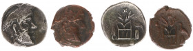 Persis - Rulers under Seleucid sovereignty, 190/164 -140 BC - Unknown king I-Z - AR Drachm (3.53 g) - Bust of bearded king right, known from only two ...