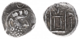 Persis - Rulers under Seleucid sovereignty, 190/164 -140 BC - Darayan I (Darius, Dareios, Darev) - AR Hemidrachm (2.07 g) - Bust of bearded king right...