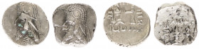 Persis - Rulers under Parthian sovereignty, 100 BC - end of 1st cent AD - Darayan II (Darius, Dareios, Darev) - AR Drachm (3.83, 3.94 g) - Bust of bea...