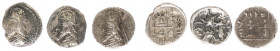 Persis - Rulers under Parthian sovereignty, 100 BC - end of 1st cent AD - Darayan II (Darius, Dareios, Darev) - AR Obol (0.61, 0.61, 0.60 g) - Bust of...
