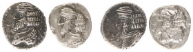 Persis - Rulers under Parthian sovereignty, 100 BC - end of 1st cent AD - Pakor II - AR Hemidrachm (1.67, 1.75 g), small die on small thick flan. Bust...