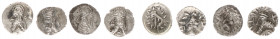 Persis - Rulers under Parthian sovereignty, 100 BC - end of 1st cent AD - Napad II (Napat, Kapat) - AR Obol (0.45, 0,48, 0.53. 0.42 g), Bust of king w...