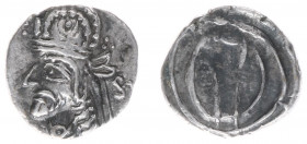 Persis - Rulers under Parthian sovereignty, 100 BC - end of 1st cent AD - Prince Y (former Unknown King II) - AR Hemidrachm (1.72 g) - Bearded bust le...