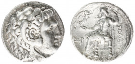 The Seleukid Kingdom - Seleukos I Nikator (312-280 BC) - AR Tetradrachm (Seleucia on Tigris I, series I, struck c 303-302 BC, 16.92 g) - Head of Herak...
