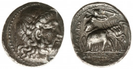 The Seleukid Kingdom - Seleukos I Nikator (312-280 BC) - AR Tetradrachm (Seleucia on Tigris II, series II, struck c 296/5-281 BC., 16.51 g) - Laurate ...