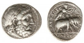 The Seleukid Kingdom - Seleukos I Nikator (312-280 BC) - AR Drachm (Seleucia on Tigris II, series II, struck c 296/5-281 BC., 4.14 g) - Laurate head o...