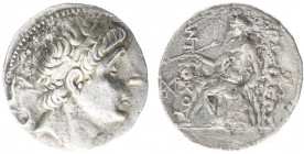 The Seleukid Kingdom - Antiochos I Soter (281-261 BC) - AR Tetradrachm (Seleucia on the Tigris, 16.25 g) - Diademed head right / BAΣIΛEΩΣ – ANTIOXOY. ...