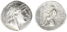 The Seleukid Kingdom - Antiochos I Soter (281-261 BC) - AR Tetradrachm (Seleucia on the Tigris, 16.77 g) - Diademed head right / BAΣIΛEΩΣ – ANTIOXOY. ...