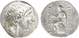 The Seleukid Kingdom - Antiochos I Soter (281-261 BC) - AR Tetradrachm (Seleucia on the Tigris, 16.98 g) - Diademed head right / BAΣIΛEΩΣ – ANTIOXOY. ...