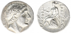 The Seleukid Kingdom - Antiochos I Soter (281-261 BC) - AR Tetradrachm (Seleucia on the Tigris, series II , c 274-270 BC, 17.25 g) - Diademed head of ...