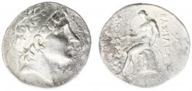 The Seleukid Kingdom - Antiochos II (261-246 BC) - AR Tetradrachm (Seleucia on the Tigris, 16.89 g) - Diademed head right / BAΣIΛEΩΣ – ANTIOXOY. Apoll...