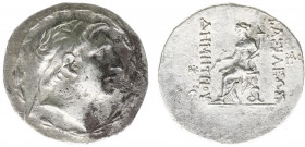 The Seleukid Kingdom - Demetrios I Soter (162-150 BC) - AR Tetradrachm (Soloi mint, struck c 155/4-150 BC, 16.76 g) - Diademed head right within laure...