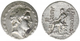 The Seleukid Kingdom - Demetrios I Soter (162-150 BC) - AR Tetradrachm (Antioch on the Orontes, undated issue, struck 162-155/4 BC, 16.38 g) - Diademe...