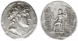 The Seleukid Kingdom - Alexander I Balas (150-145 BC) - AR Tetradrachm (Antioch on the Orontes, struck 150-146 BC, 16.34 g) - Diademed head right / ΒΑ...